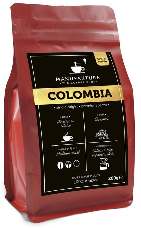 Manufaktura Cafea boabe Columbia