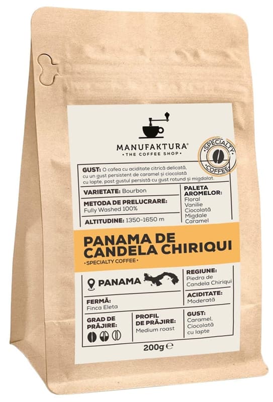 Manufaktura Cafea boabe Panama de Candela Chiriqui