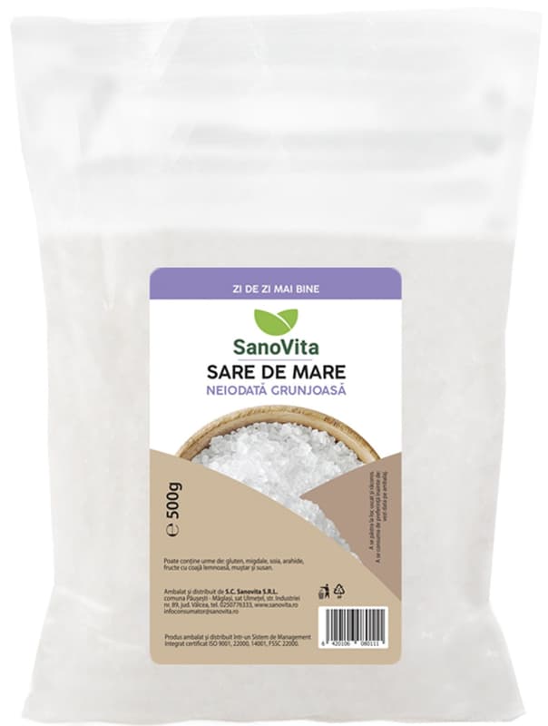 Sanovita Sare de mare grunjoasa neiodata