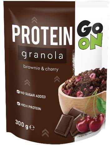 Go On Protein Granola with chocolate and freeze-dried cherries