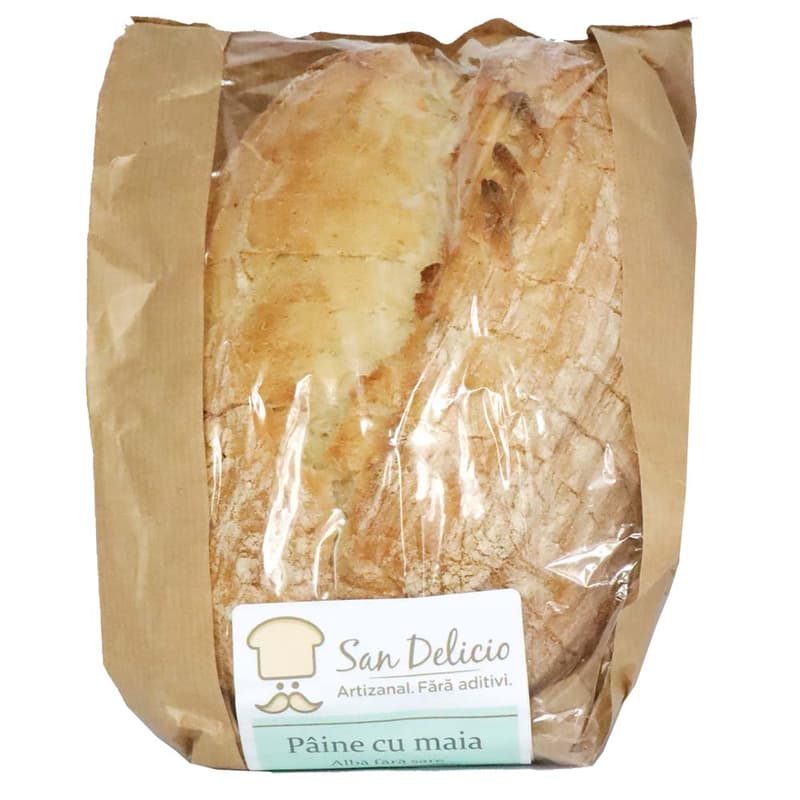 San Delicio Paine alba cu maia
