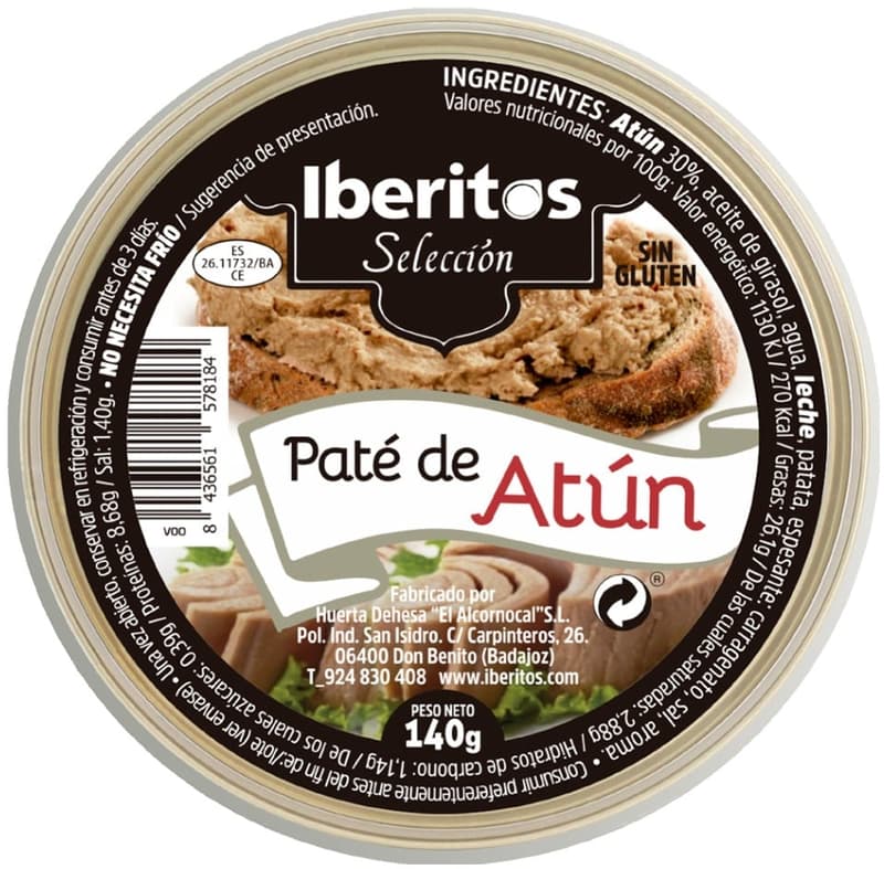 Iberitos Pate de ton