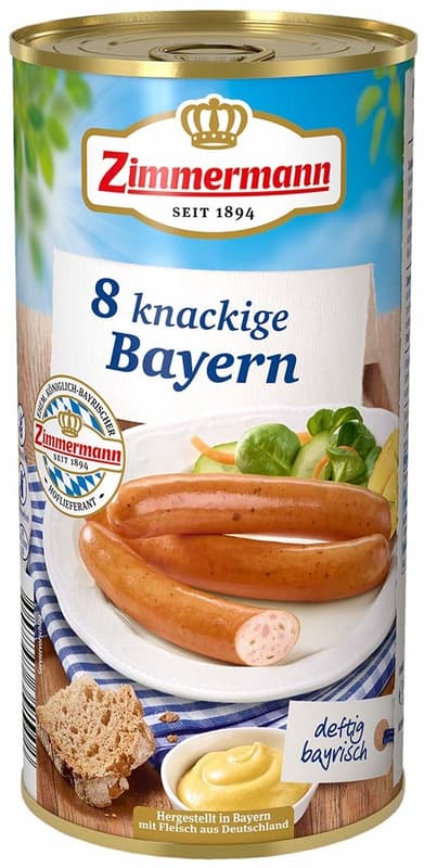 Zimmermann Crenvursti Bavarezi