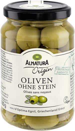 Alnatura ECO Pitted Green Olives