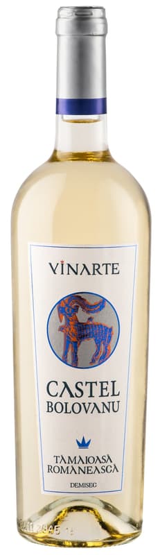 Castel Bolovanu Vin alb demisec Tamaioasa Romaneasca
