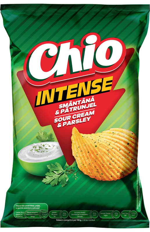 Chio Chips Intense Smantana si ierburi