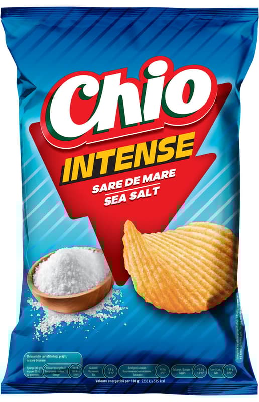 Chio Chips Intense Sare de mare