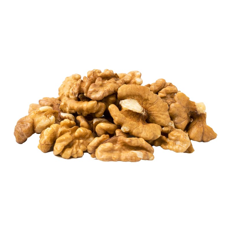 Walnut kernels packed