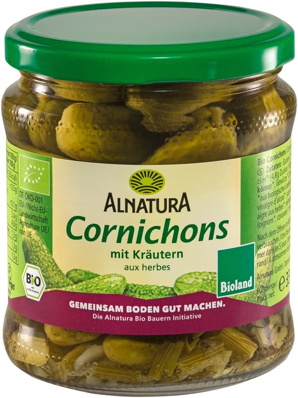 Alnatura ECO Castraveti Cornichons murati