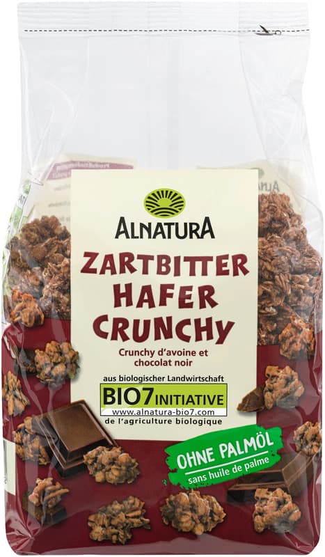 Alnatura ECO Crispy Oats with Dark Chocolate