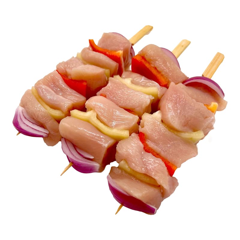 Carmangeria Ozana Chicken skewers