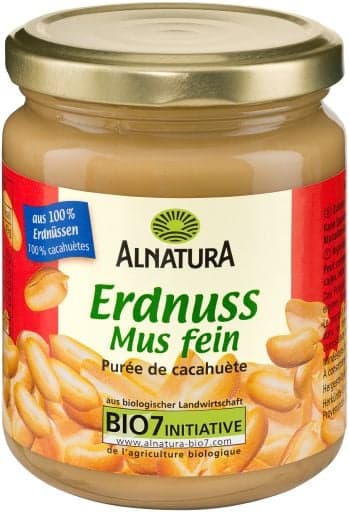 Alnatura ECO Unt de arahide nesarat