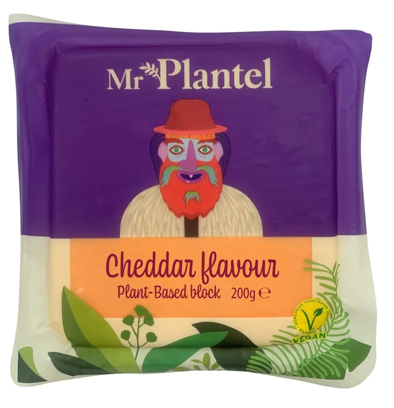 Mr Plantel Alternativa vegetala la cheddar bloc