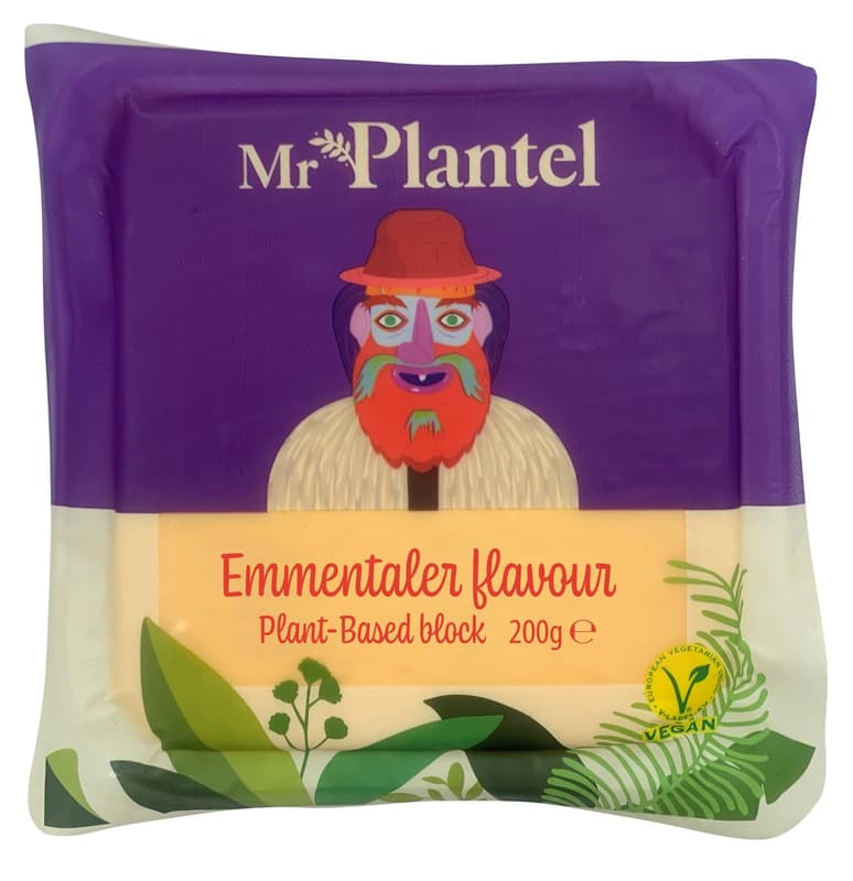 Mr Plantel Alternativa vegetala la emmentaler bloc