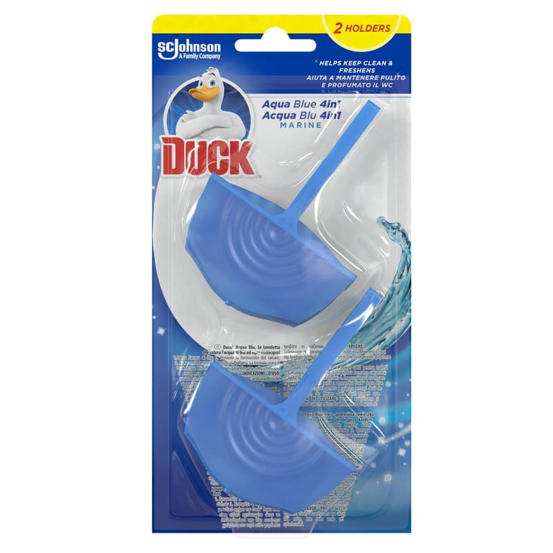 Duck Aqua Blue Toilet Odorizer Duo