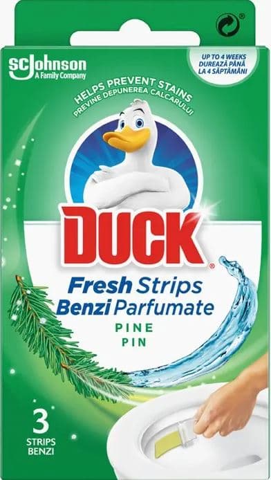 Duck Fresh Benzi parfumate pentru vasul toaletei Pine Gel