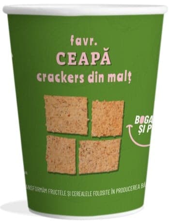 favr. Crackers din malt cu ceapa