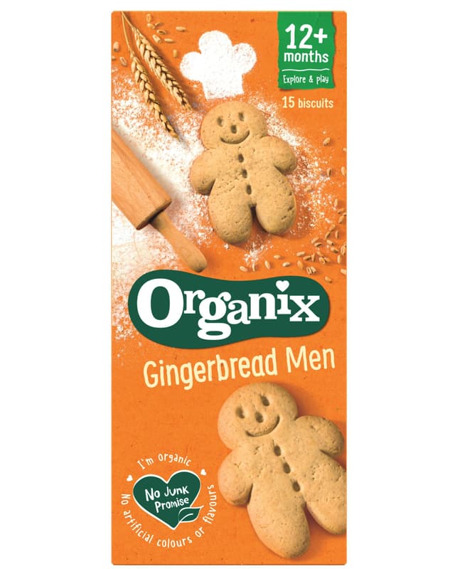 Organix ECO Biscuti cu ghimbir, 12 luni+