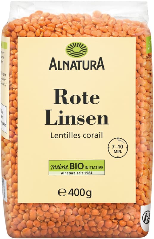 Alnatura ECO Linte rosie
