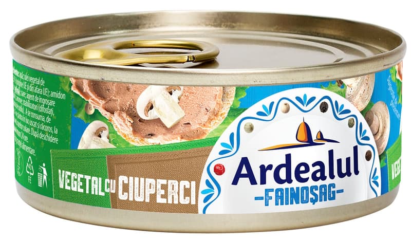Ardealul Vegetal cu  ciuperci