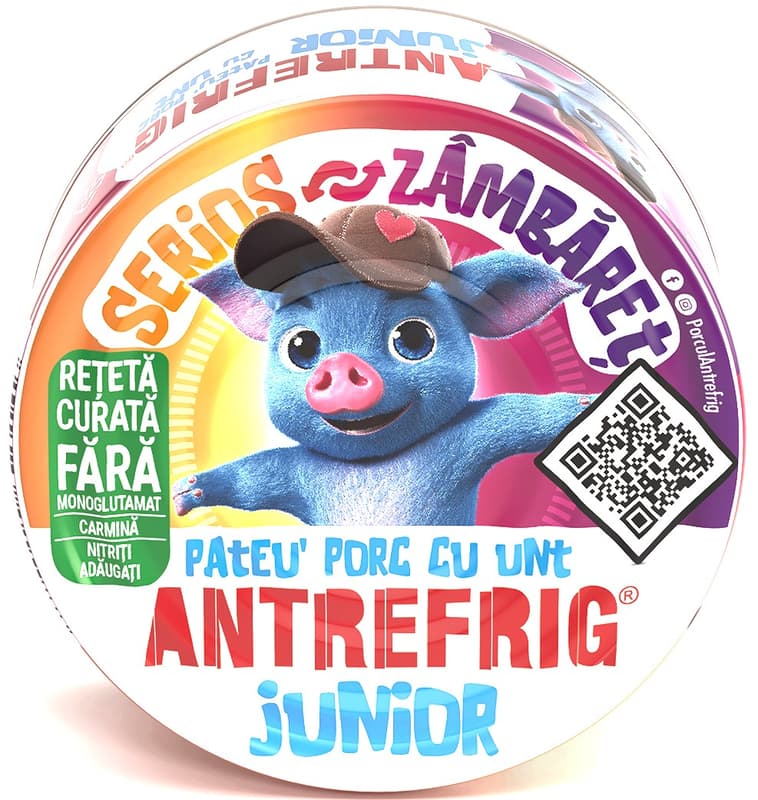 Antrefrig Junior Pate porc cu unt