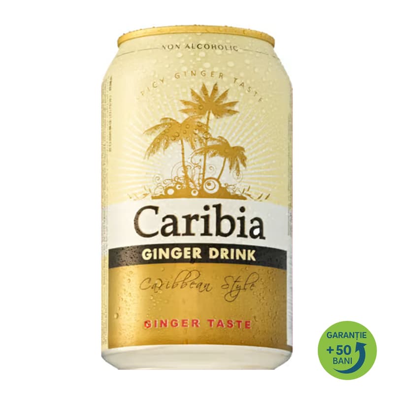 Caribia Ginger Bautura cu aroma de ghimbir