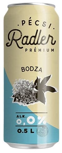 Pecsi Bere lager cu aroma de soc fara alcool doza