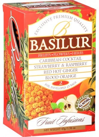 Basilur Ceai Fruit Infusions Assorted Vol 2
