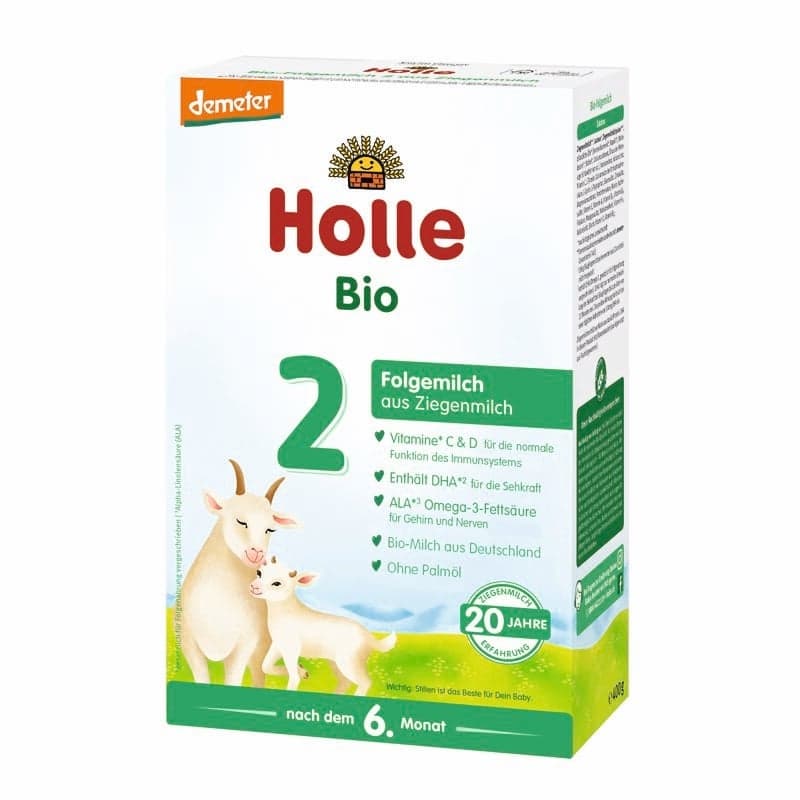 Holle Baby ECO Lapte praf de capra Formula 2, de la 6 luni