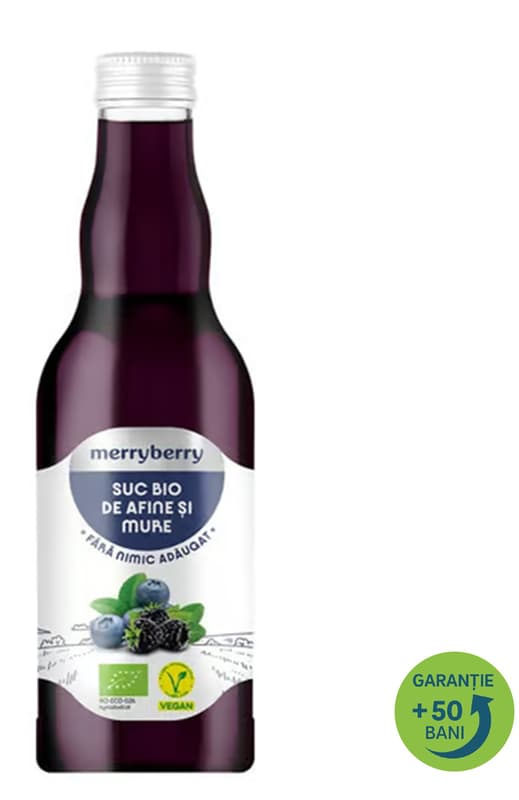 MerryBerry ECO Blueberry and Blackberry Juice