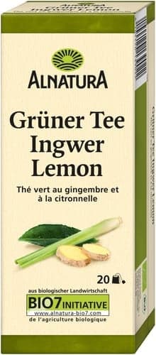 Alnatura ECO Ceai verde cu ghimbir si lemongrass