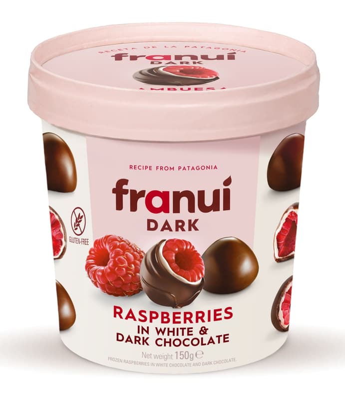 Franui Zmeura in ciocolata alba si ciocolata amaruie