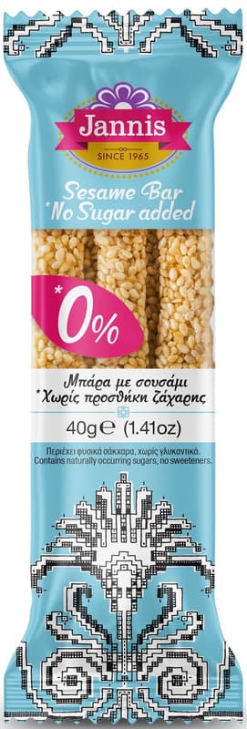 Jannis Baton din susan 0% fara zahar adaugat, fara indulcitori