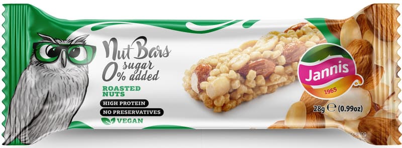 Jannis High Protein Bar with Roasted Nuts