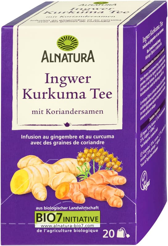 Alnatura ECO Ceai de turmeric si ghimbir