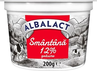 Albalact Sour Cream 12% fat