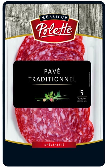 Polette Plain Pavé Salami