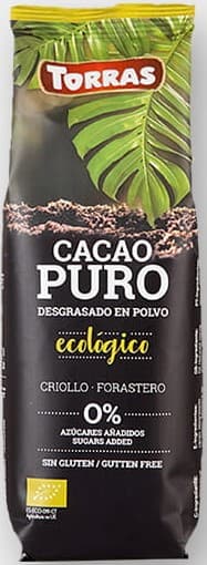 Torras ECO Cocoa powder, sugar free, gluten free