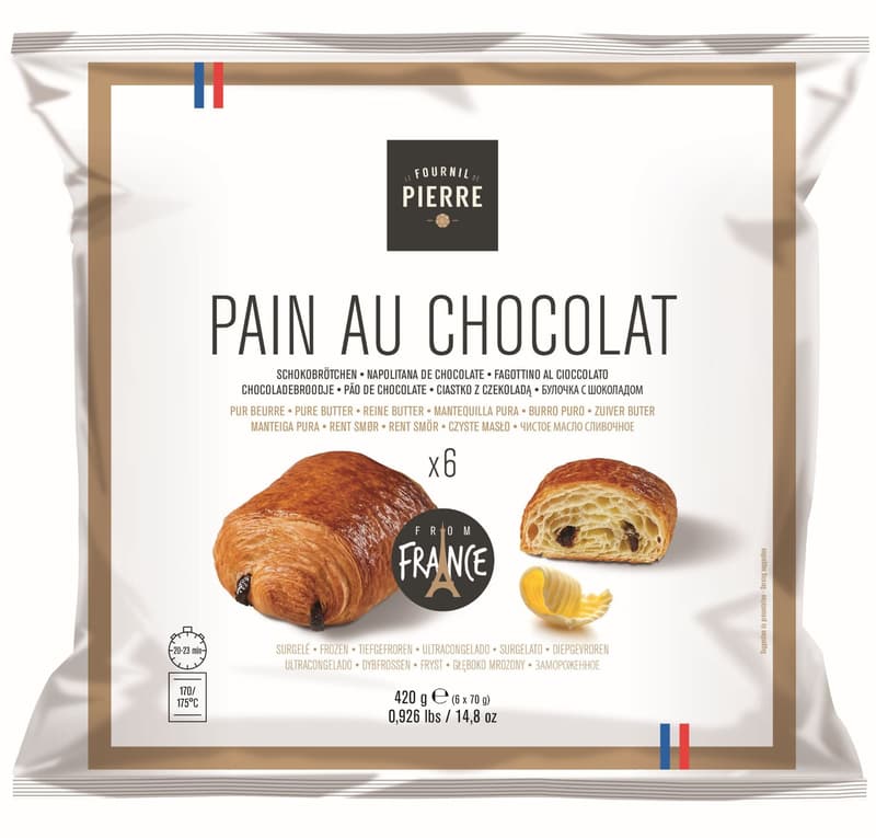 Bridor Pain au chocolat 6 buc x 70g