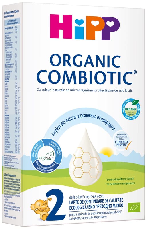 Hipp 2 combiotic, lapte de continuare