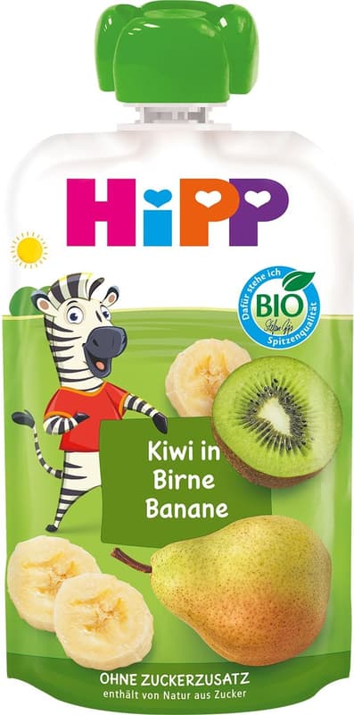 Hipp Piure ECO cu banane si kiwi