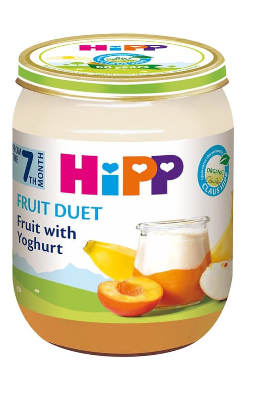 Hipp Gustare fruit duet iaurt cu fructe