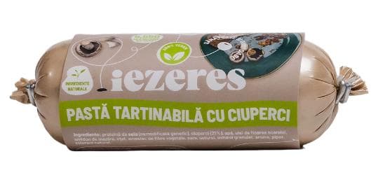 Iezeress Pasta tartinabila vegana cu 30% ciuperci coapte