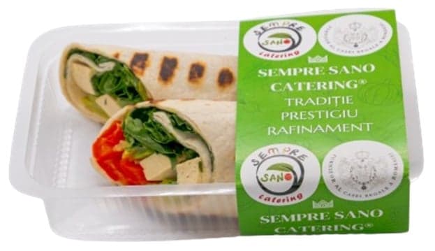 Sempre Sano Wrap cu crema de avocado si tofu