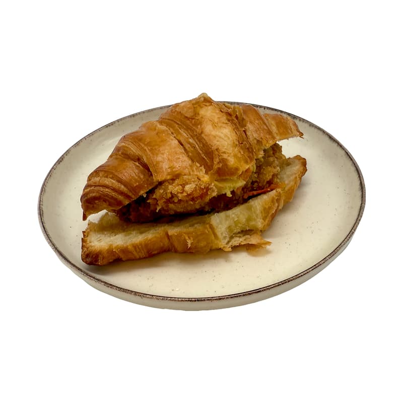 Sempre Sano Croissant with Chicken Breast Schnitzel