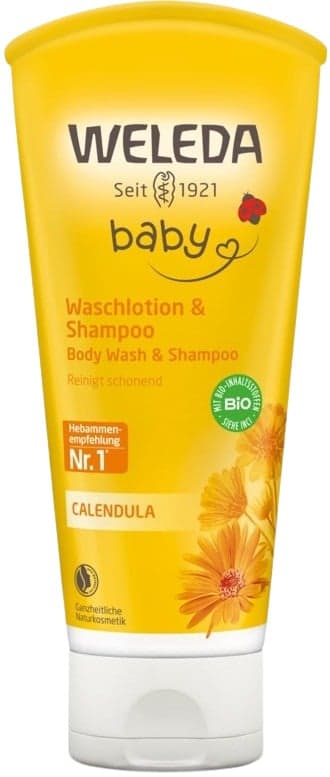 Weleda ECO Baby Calendula Wash Lotion & Shampoo
