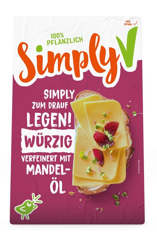 Simply V Intense Almond Slices