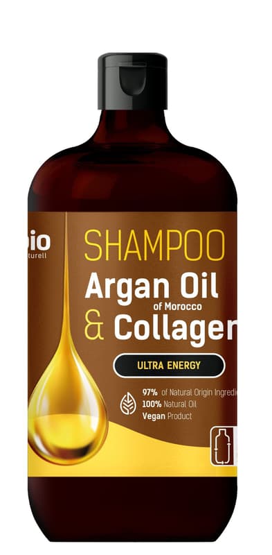 Bio Naturell Sampon Argan Oil of Morocco & Collagen pentru toate tipurile de par