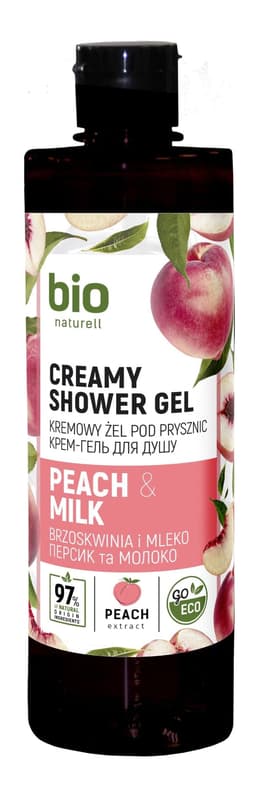 Bio Naturell Peach & Milk Creamy Shower Gel
