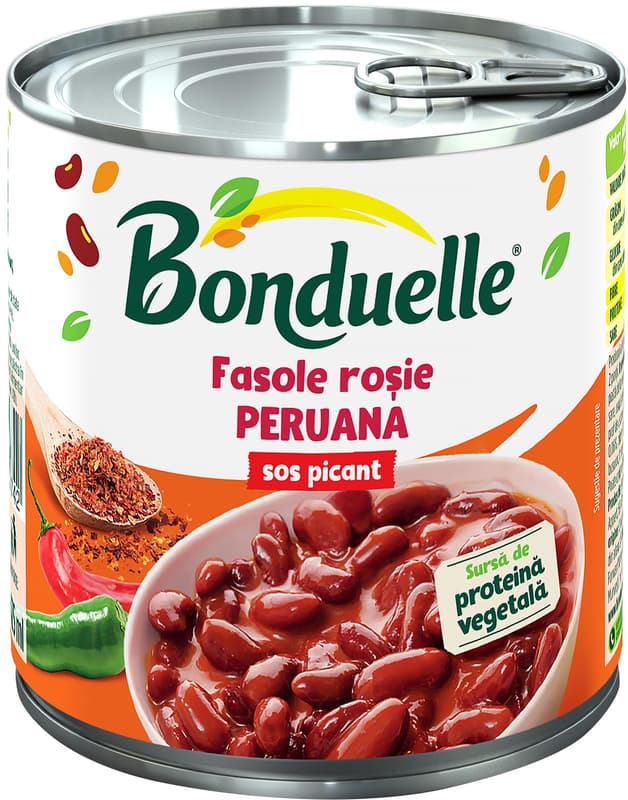 Bonduelle Red Kidney Beans in Peruvian chili sauce
